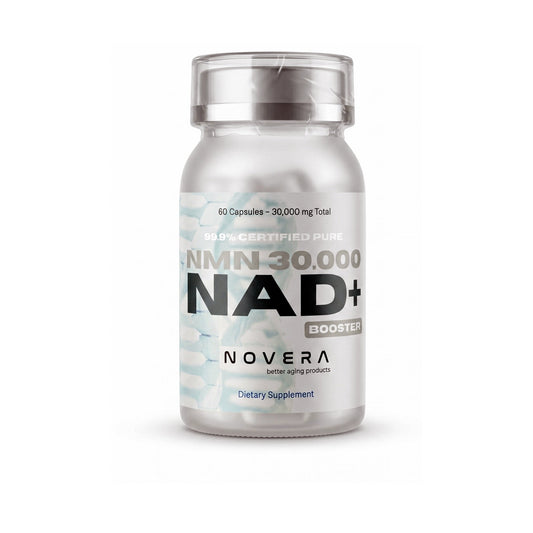 Novera NMN 30.000 · 99,9% puro · 60 cápsulas