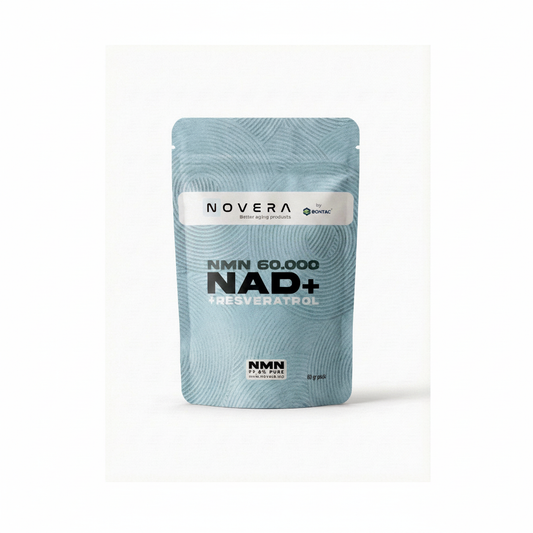 NMN + Resveratrol Polvo 60g - Novera